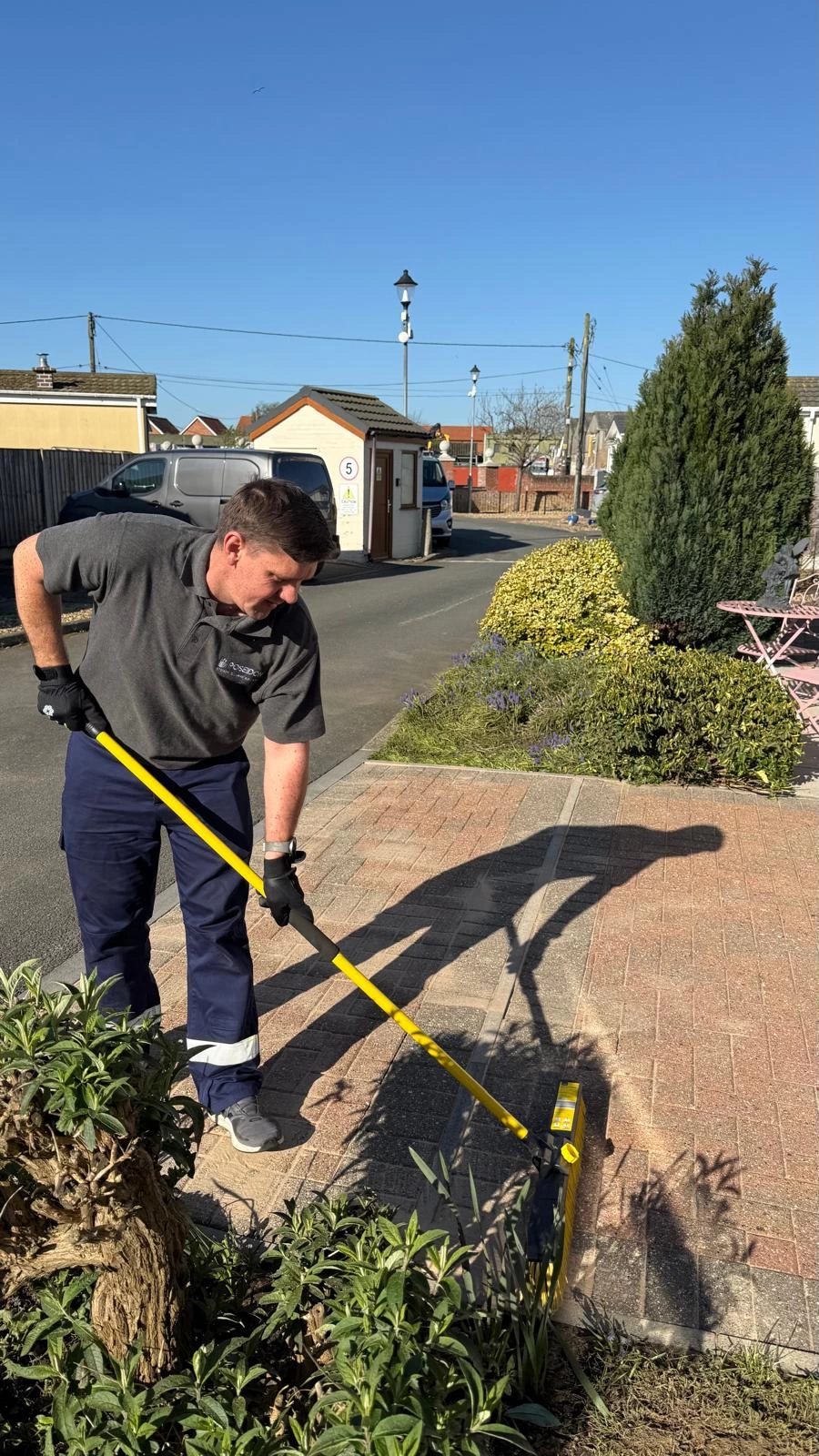 Driveway and Patio Pressure Washing